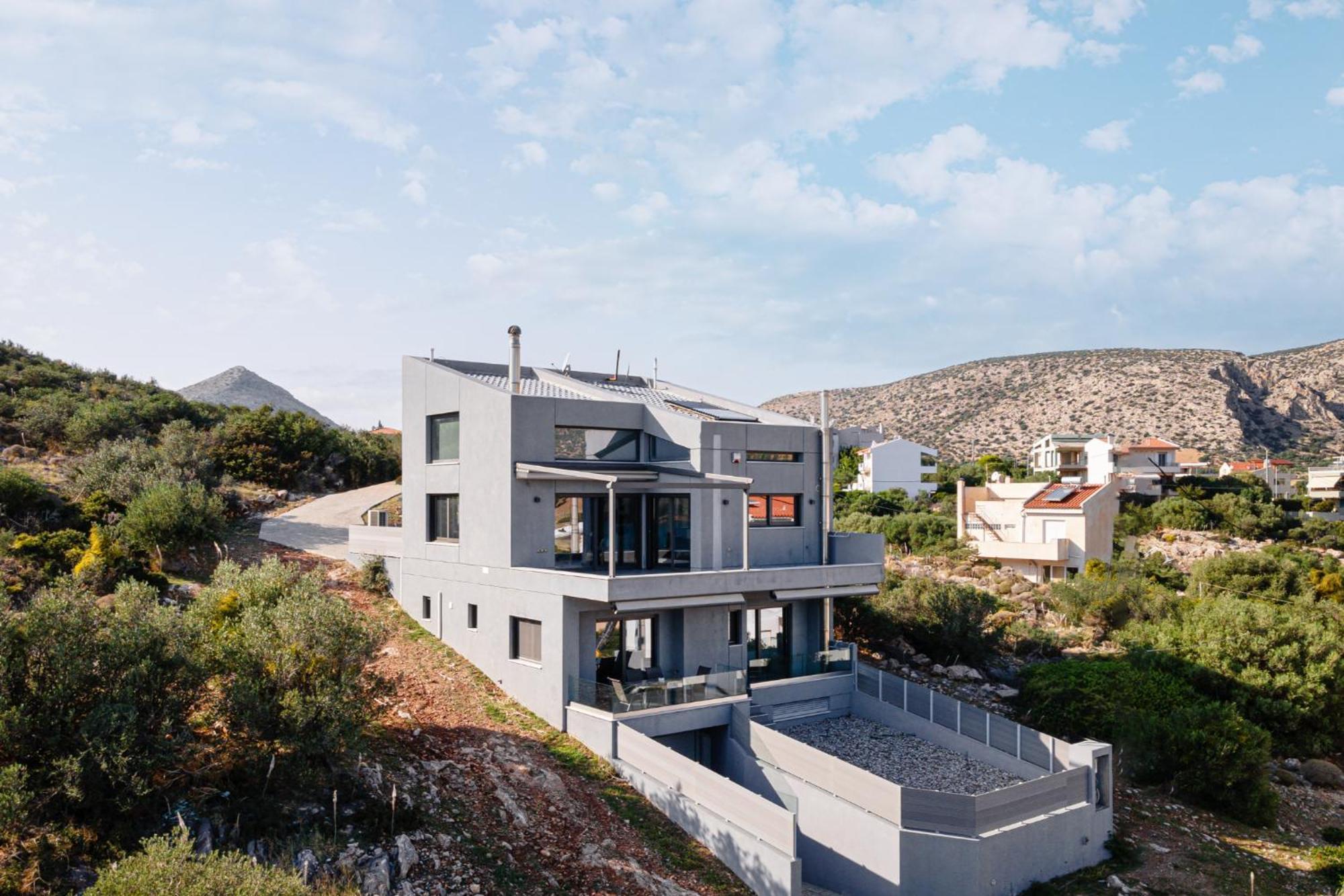Cape Sea View Residence At Sounio Kaap Soenion Buitenkant foto